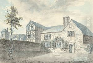 The abbots house at Alberbury by John Ingleby