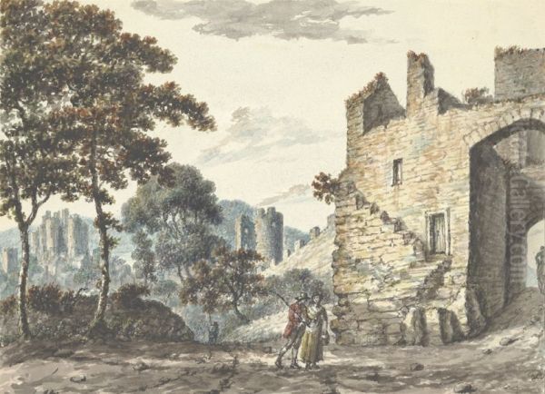 The upper gate, Conwy - view 1