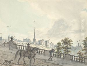 View of Shrewsbury from the new bridge