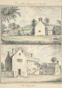 Fron Ynys & Llangwyfan Church ; Plas Llangwyfan Fron Ynys & Llangwyfan Church ; Plas Llangwyfan