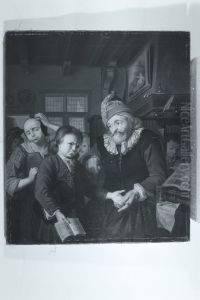 School-teacher. by Krzysztof Lubieniecki