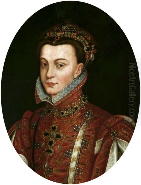 Portrait of Elisabeth of Valois (1545-1568), queen of Spain - view 1