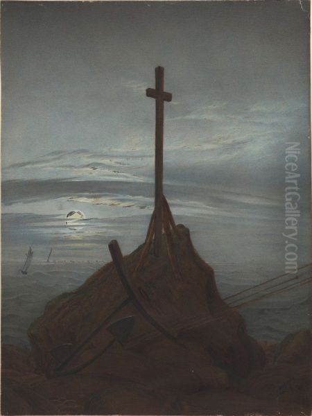 The Cross Beside The Baltic - view 1