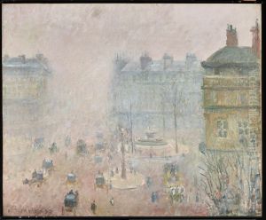 Fog Effect by Camille Pissarro