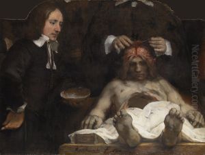The anatomy lesson of Dr. Joan Deijman by Rembrandt