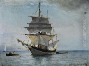 Caique at Spetses by Ioannis Altamouras