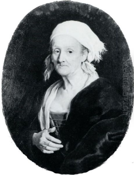 Portrait of an old woman. - view 1