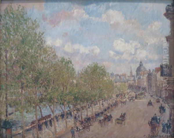 Quai Malaquais, Sunny Afternoon - view 1