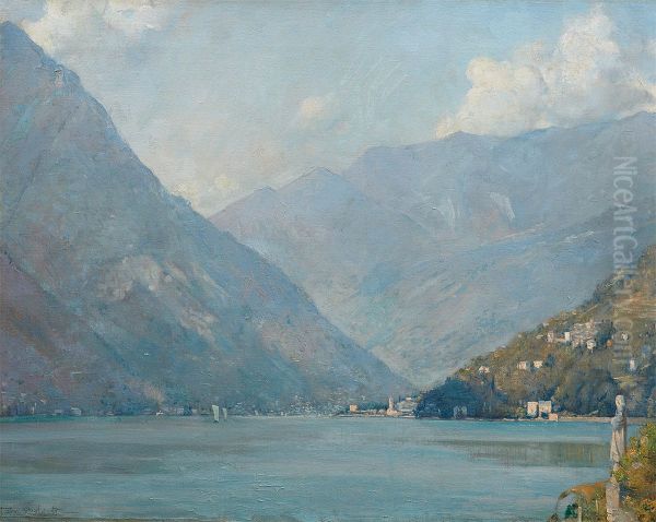 'The First Basin, Lake Como - view 1