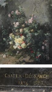 Buisson De Fleurs Aux Armes Et A La Devise De La Famille Thy Demilly