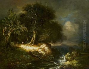 Landscape after a storm. by James Stark