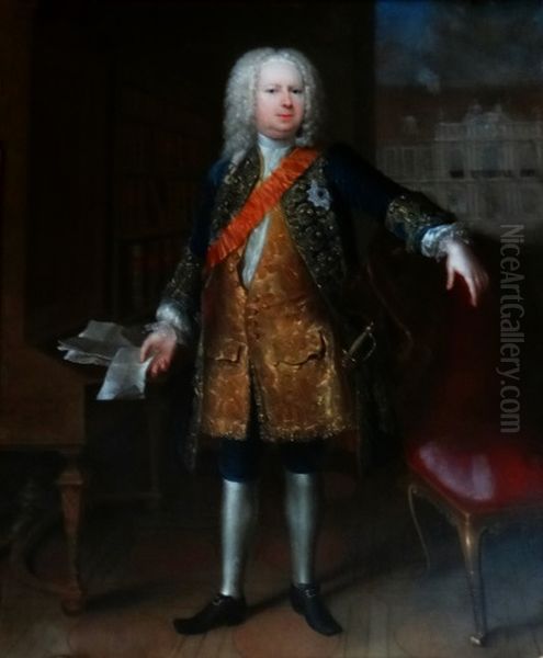 Portrait of Samuel von Cocceji. - view 1