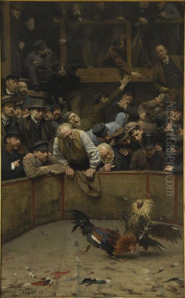 Cockfight in Flanders - view 1