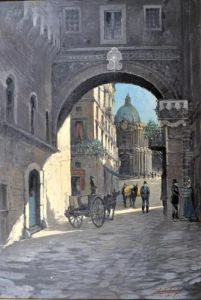 Strada Di Citta by Giovanni Francesco Castiglione