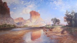 O'Neil Butte, Grand Canyon by Thomas Moran