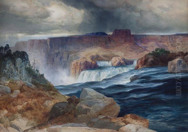 Shoshone Falls, Snake River, Idaho - view 1
