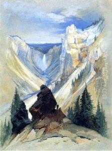 "The Grand Canyon of the Yellowstone" by Thomas Moran