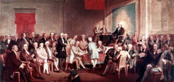 Signing of the Constitution - view 1