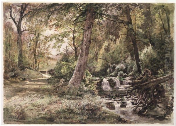 Landscape with Stream and Road, Chester County - view 1