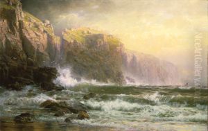 The League Long Breakers Thundering on the Reef by William Trost Richards