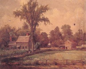 June Paradise Valley by Worthington Whittredge