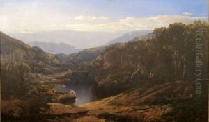 Mountain Landscape with Lake by William Louis Sonntag, Sr.