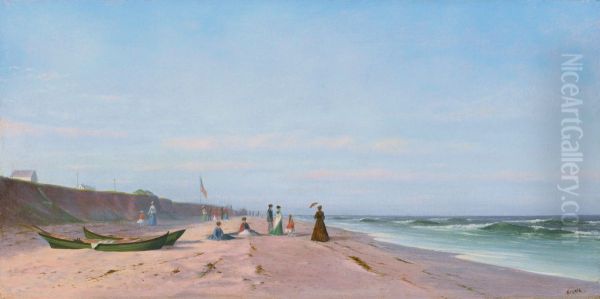 The beach at Long Branch - view 1