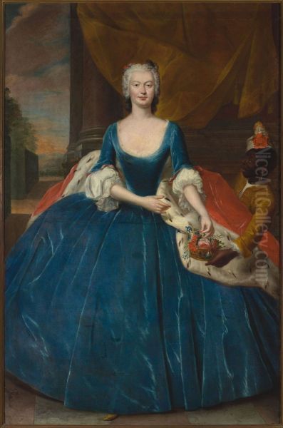 Portrait of Magdalena Radziwill nee Czapska. - view 1