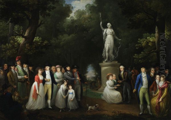 Meeting in the park (Royal Baths Park). - view 1