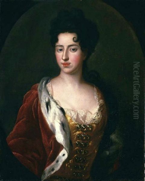 Portrait of Queen Catherine Opalinska. - view 1