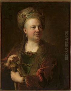 Portrait of a man in an Eastern costume Portrait of a man in an Eastern costume