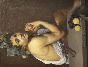 Self-Portrait as Bacchus by Caravaggio