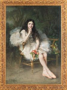 Ritratto Di Ballerina by Giuseppe Castiglione