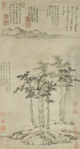 zhong wen: liu jun zi tu by Ni Zan