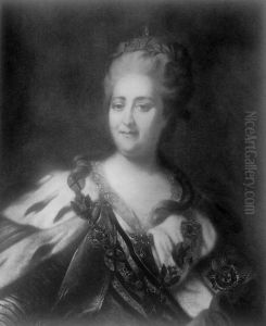 Portrait of Catherine the Great.