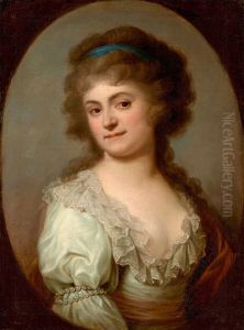 Portrait of Maria Cecylia Duchesne nee Merlini.