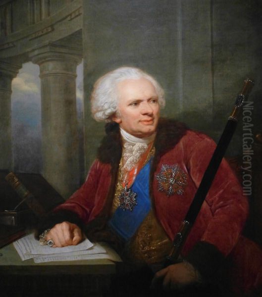 Portrait ofFryderyk Jozef Moszynski. - view 1