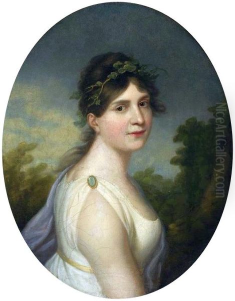 Portrait of Krystyna Miaskowska nee Rychlowska. - view 1