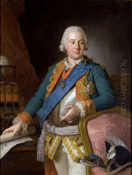 Portrait of Alois Friedrich von Bruhl (1739-1793). - view 1