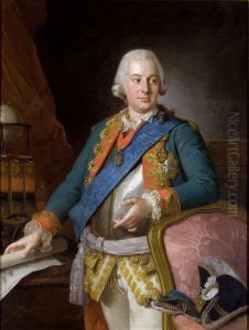 Portrait of Alois Friedrich von Bruhl (1739-1793). Portrait of Alois Friedrich von Bruhl (1739-1793).