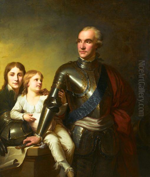 Stanislaw Szczesny Potocki z synami Stanislawem i Szczesnym Jerzym - view 1