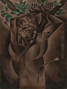 Saint Sebastian by Bohumil Kubista