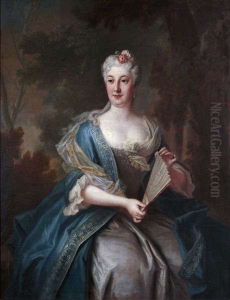 Portret Katarzyny Barbary z Radziwillow Branickiej (1693-1730) - view 1