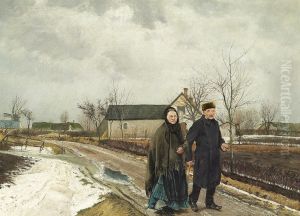 Vejen gennem landsbyen.
