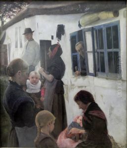 Folk foran deres hus Folk foran deres hus