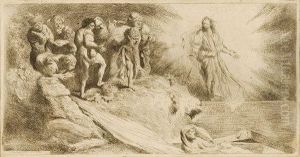 La Resurrezione Di Lazzaro. by Salvatore Castiglione