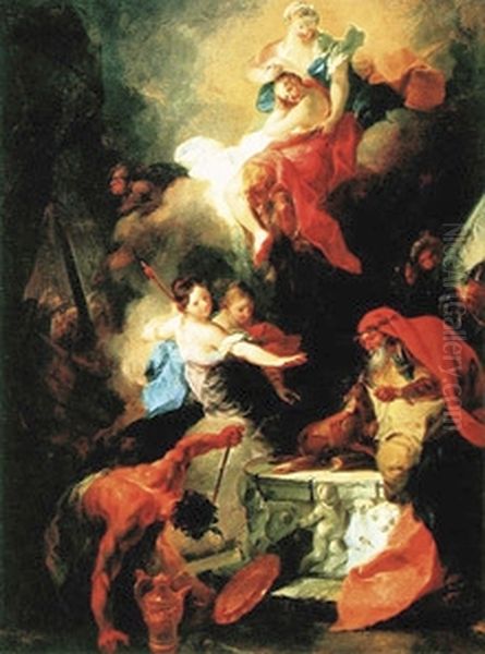 Sacrifice of Iphigenia. - view 1