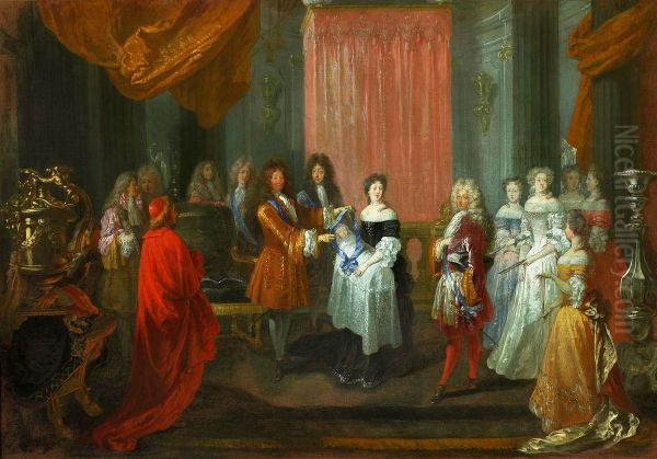 French Dauphin presented with an order. - view 1