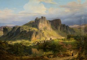 Landscape from the Eifel mountains