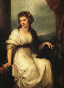 Self-portrait by Angelica Kauffmann